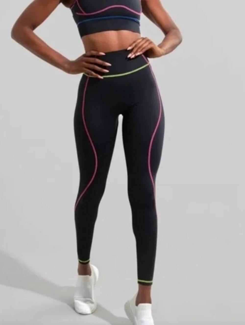 Buffbunny Loch Ness Leggings in "Disturbia/Hazard" Activewear Size Small